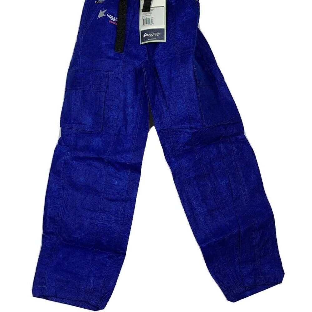 Frogg Toggs Tekk Toad Pants Blue Small TT8039-13SM NWT - Picture 1 of 8